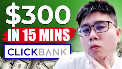 Earn $300 a Day in 15 Minute | Clickbank Tutorial for Beginners…
