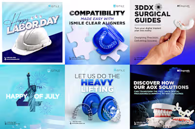 Marketing Content Creation for 3D Diagnostix and iSmile