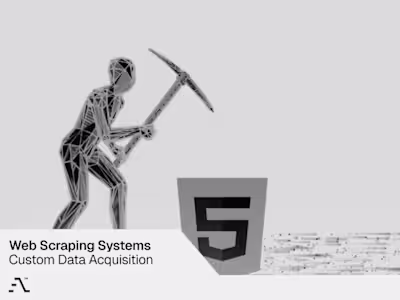Web Scraping Systems - Custom Data Acquisition