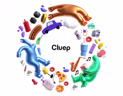 Cluep - 3D Brand Illustrations