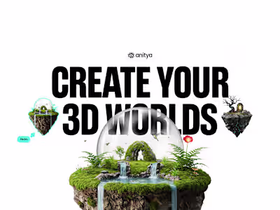 anitya | The fastest way to create, gamify and publish 3D worlds