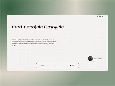 Portfolio - Version 1