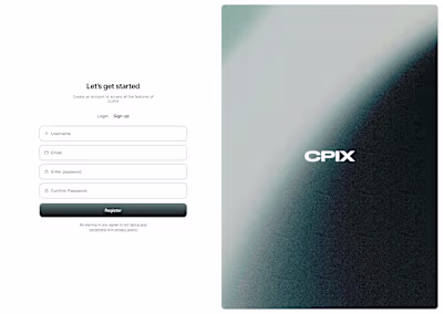 sign in page so good, makes users wanna fill in the details