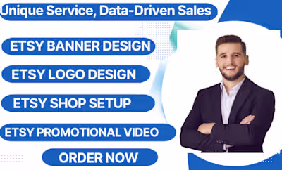 I will etsy banner design, etsy promotional video, etsy product…