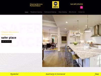 Cleaning Service Website