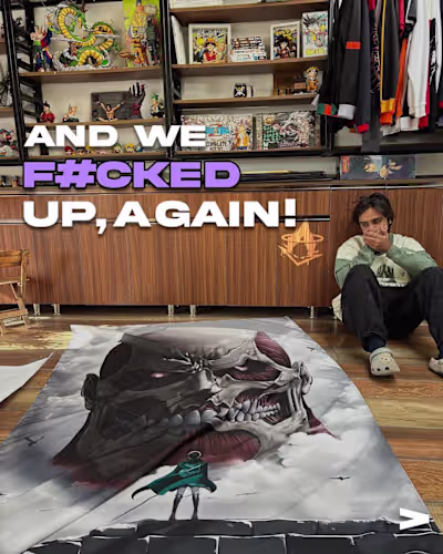 AND I F#CKED UP AGAIN: I mean, I just entered 2026. The stor...