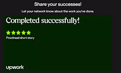 Proofreading and Editing