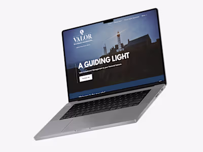 Valor Investment Management Website