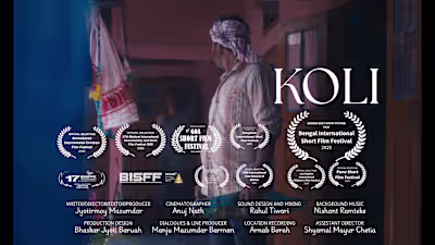 Koli is my first short film as a director and writer. I also...
