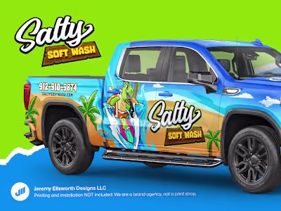 Brand Identity Transformation for Salty Soft Wash