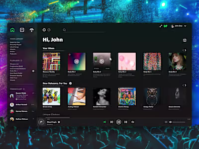 Spotify Concept Design