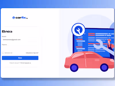 Carfix MVP built in Bubble