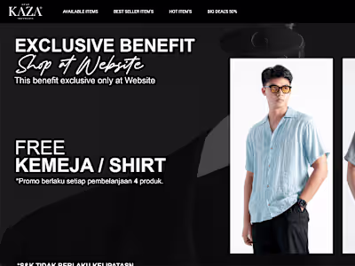 Kaza Indonesia: Backend Development for Retail E-Commerce