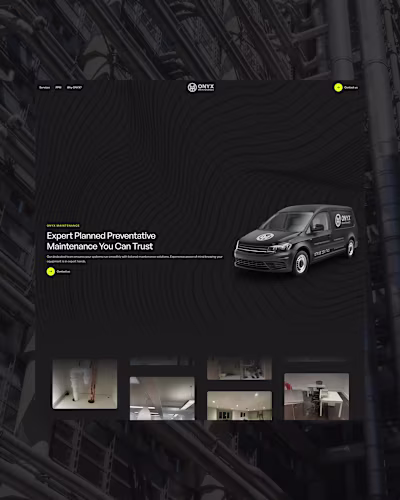 ONYX Maintenance Website and Branding