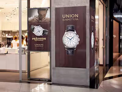 Corporate identity, Cross-media marketing and POS, Visual merch