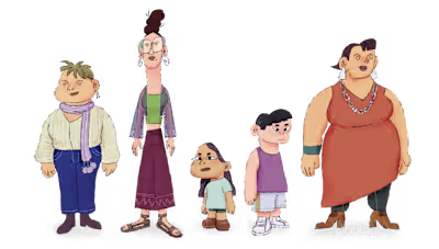 Character Design for Animation Proyects