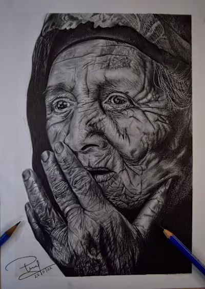 Inspired Lines: A Pencil Sketch Portfolio