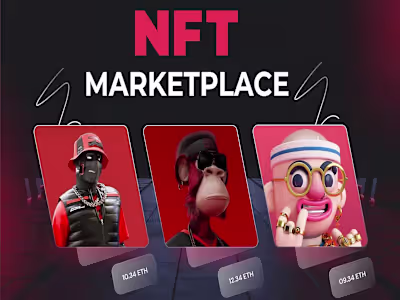 Advertisement Design for NFT Marketplace