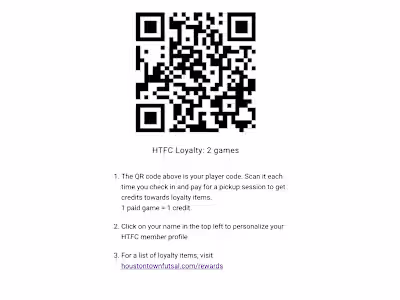 HTFC Loyalty Web App