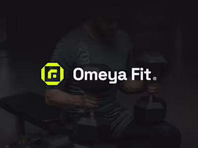 Omeya Fit Brand Identity Design