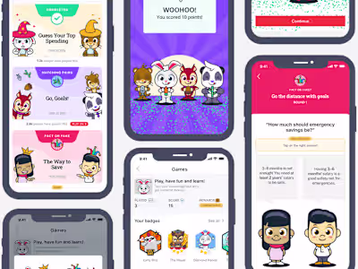 Banking Gamification: Educational Minigames 