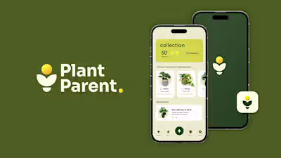 Plant Parent App UI 
