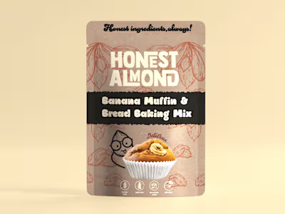 Honest Almond Packaging