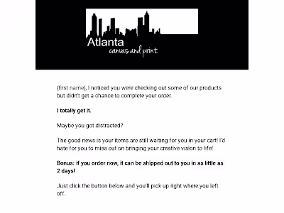 ATL Abandoned Cart Sequence