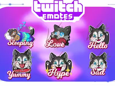"Custom Twitch Emotes Design Services | Bring Your Chat to Life"