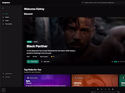 Graphene Unified Media Player