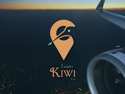 Logo Design : Super Kiwi Co.