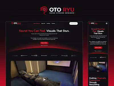 Website Revamp for Oto Ryu