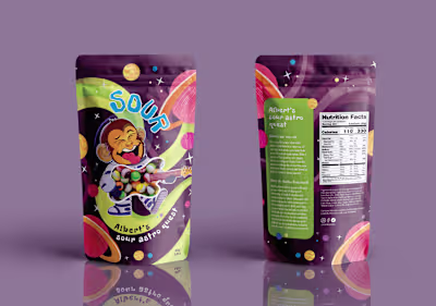 Brand name, identity, illustration & packaging design - Retail