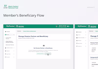 ATRF MyPension Portal Beneficiary Module
