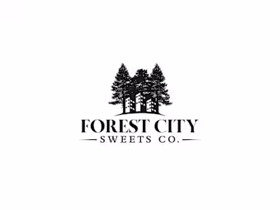 Forest City Sweets Co. Brand Logo Design