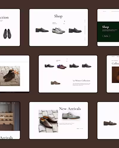Danilov Shoes E-commerce Website Design