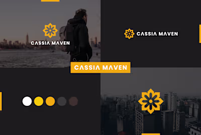 Strong. Simple. Smart. The Cassia Maven identity blends mini...