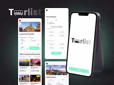 Tourlist - Mobile application
