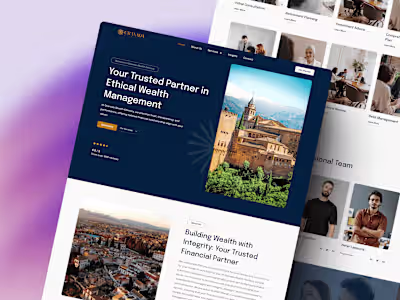 Granada Wealth Advisory website design