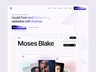 Portfolio Design for Client Attraction