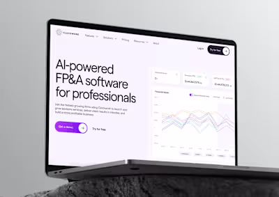 Clockwork - SaaS Website