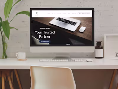 Website Design for Alice Virtual Assistant
