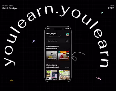 E-learning Mobile App | UX/UI Casestudy on Behance