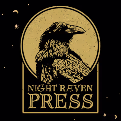 Brand Identity Design For Night Raven Press