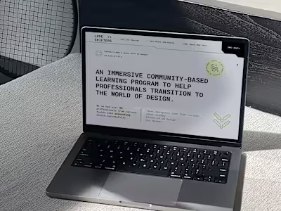 Lane Shifters- Website, Identity