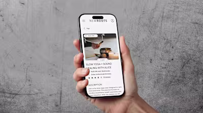 UX/UI Design for NewRoots Community Platform