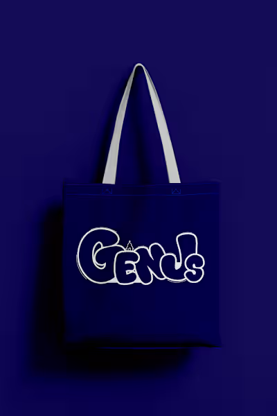 GenJs Brand Identity and Merch Design