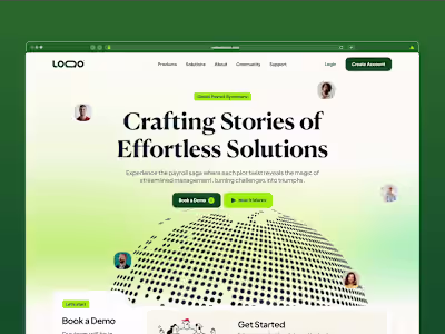 Landing Page: Above the Fold Design