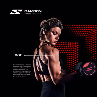 Brand Name: Samson Fitness & Wellness Brand Story: Inspired ...
