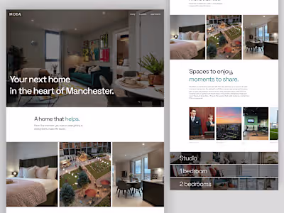Exclusive Rental Apartment Web Design
